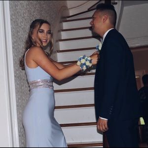 Baby Blue Prom Dress